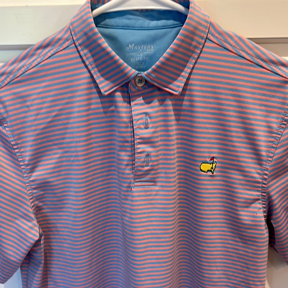 Masters Vineyard Vines Pink and Blue Shirts tech material